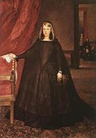 Juan Bautista Martinez del Mazo - The Empress Dona Margarita De Austria In Mourning Dress